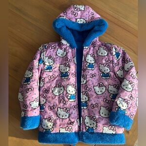 Hello Kitty Pink and Blue Kids Jacket